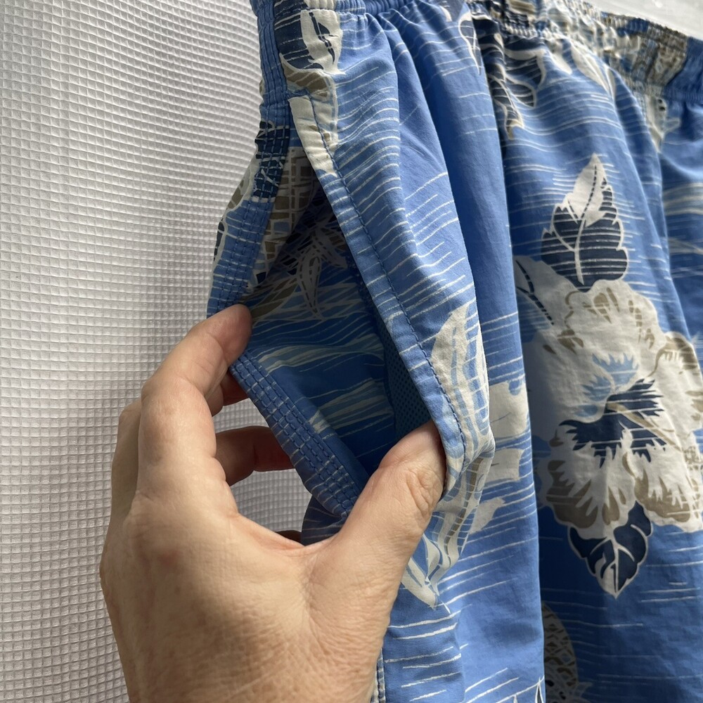Tommy Bahama Relax Mens Blue Floral Swim Trunks XL Beach Classic - Picture 3 of 7